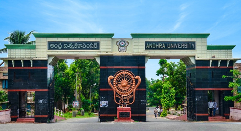 phd in andhra university